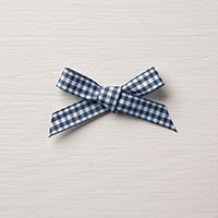 Night Of Navy 1/2" Gingham Ribbon