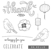 Color Me Happy Clear-Mount Stamp Set