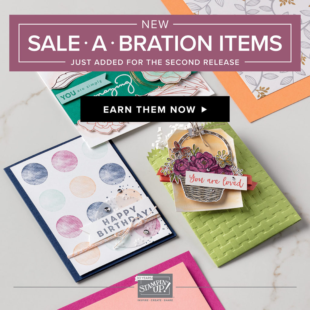 New Sale-a-Bration Items